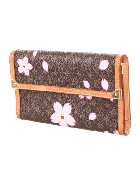 louis vuitton cherry blossom wallet fake|louis vuitton sarah wallet vintage.